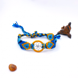 Bratara Ecuador Macrame cu Dream Catcher