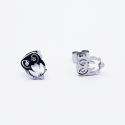 Cercei Inox Bufnita