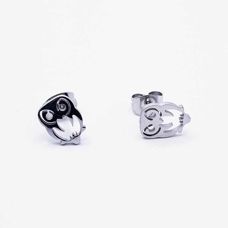 Cercei Inox Bufnita
