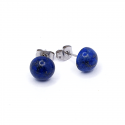 Cercei Lapis Lazuli si Inox