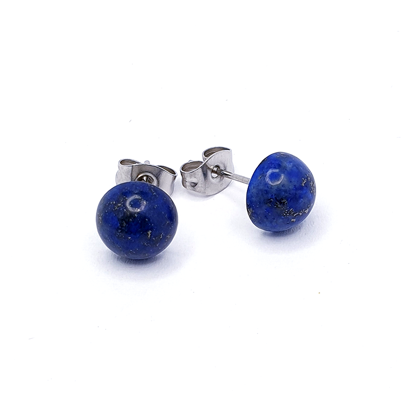 Cercei Lapis Lazuli si Inox