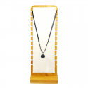 Pandant Inox cu Snur Textil