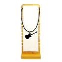 Pandant Inox cu Snur din Piele