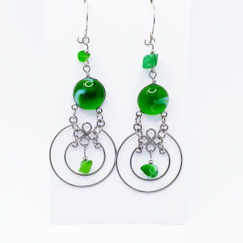 Cercei Ecuador - Alpaca si Piatra