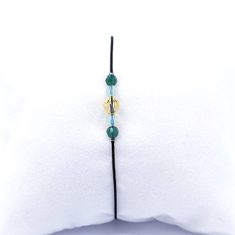 Bratara Snur si Cristale Swarovski