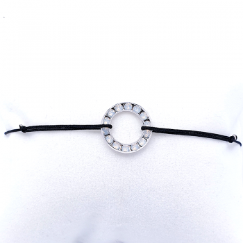 Bratara Snur si Cristale Swarovski