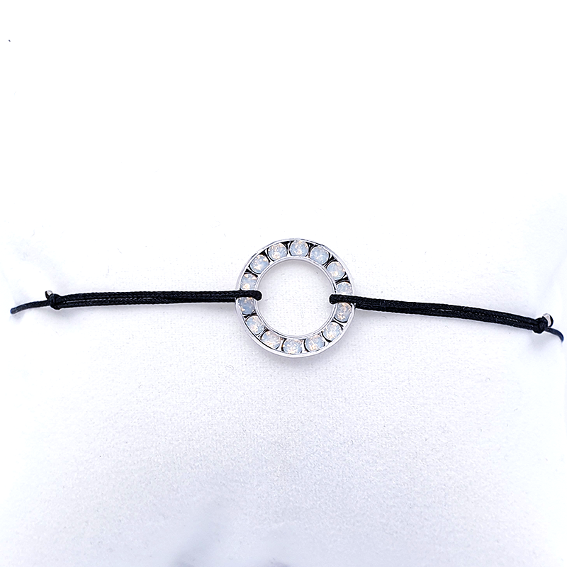 Bratara Snur si Cristale Swarovski