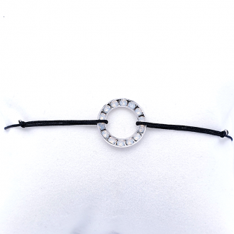 Bratara Snur si Cristale Swarovski