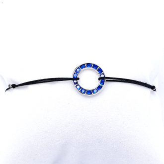 Bratara Snur si Cristale Swarovski