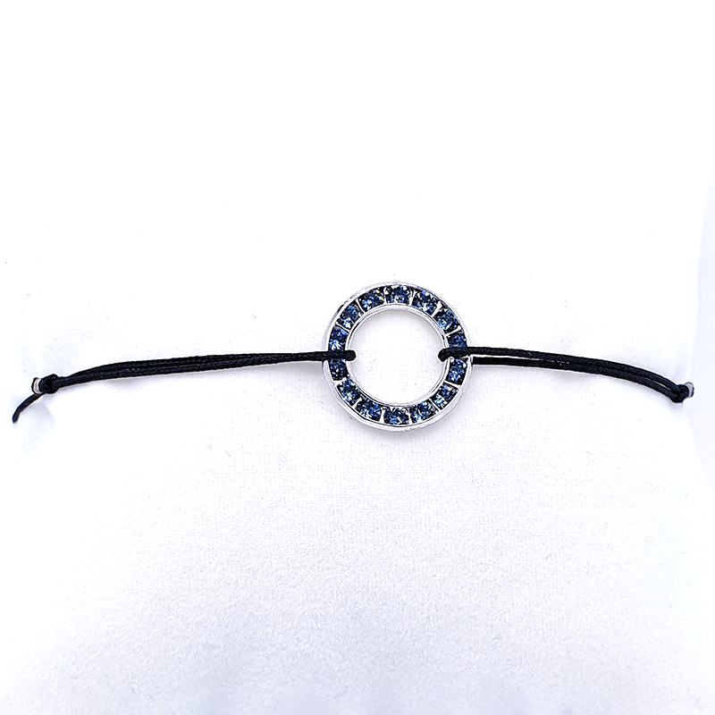 Bratara Snur si Cristale Swarovski
