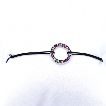 Bratara Snur si Cristale Swarovski