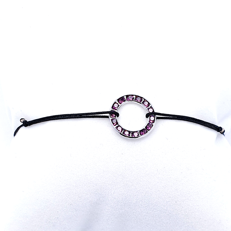 Bratara Snur si Cristale Swarovski