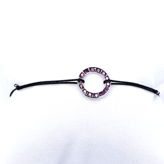 Bratara Snur si Cristale Swarovski