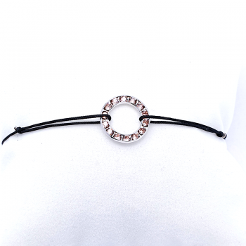 Bratara Snur si Cristale Swarovski