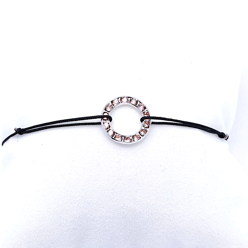Bratara Snur si Cristale Swarovski