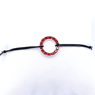 Bratara Snur si Cristale Swarovski
