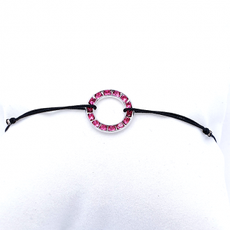 Bratara Snur si Cristale Swarovski