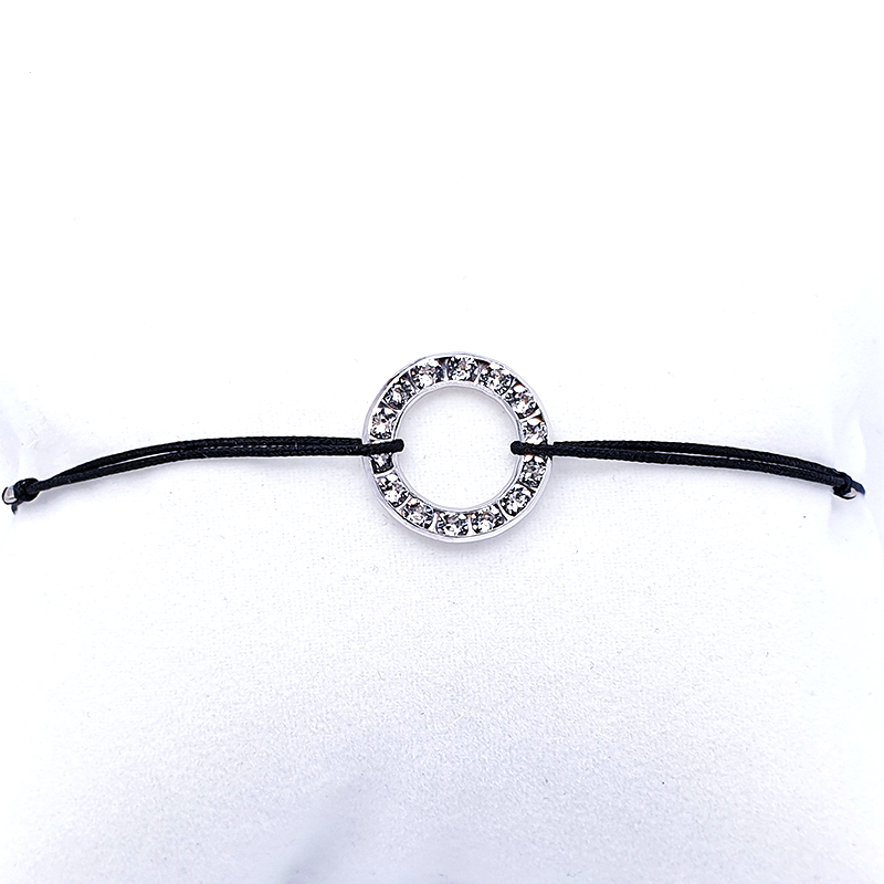 Bratara Snur si Cristale Swarovski