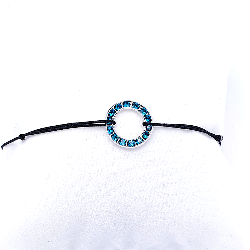 Bratara Snur si Cristale Swarovski