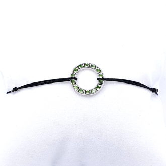 Bratara Snur si Cristale Swarovski