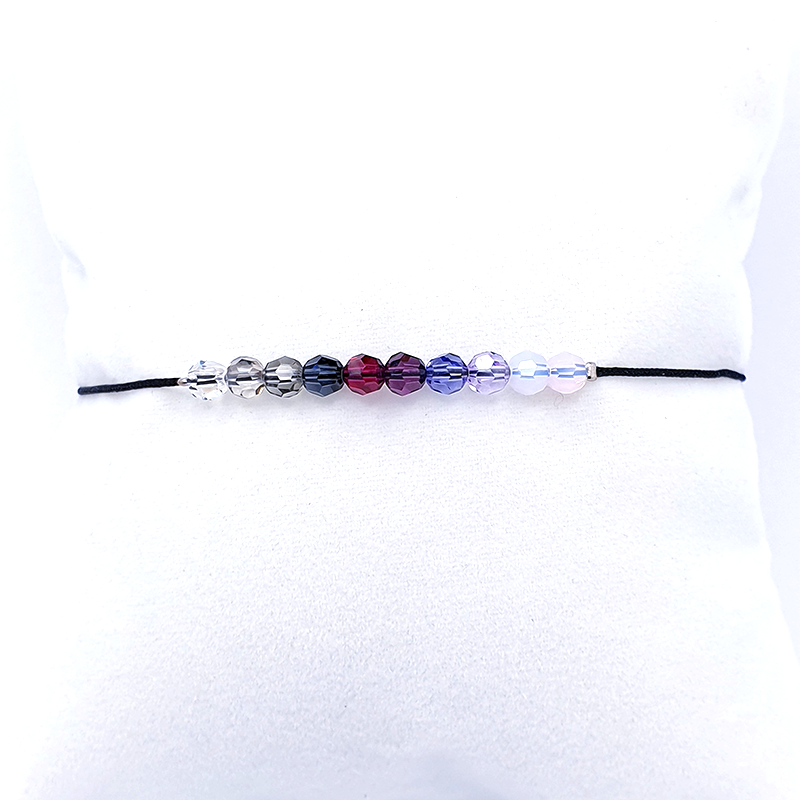 Bratara Snur si Cristale Swarovski