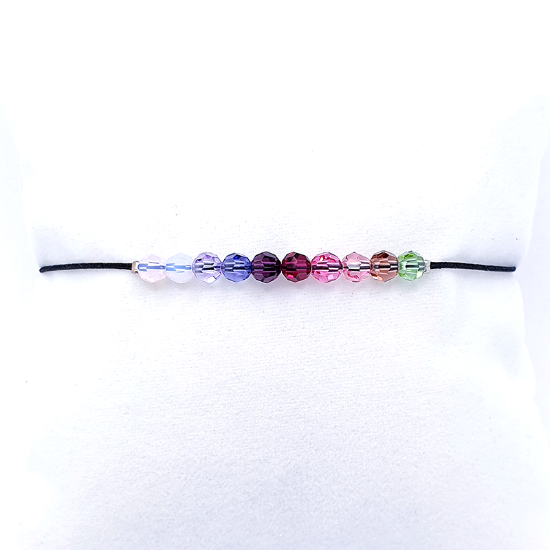 Bratara Snur si Cristale Swarovski