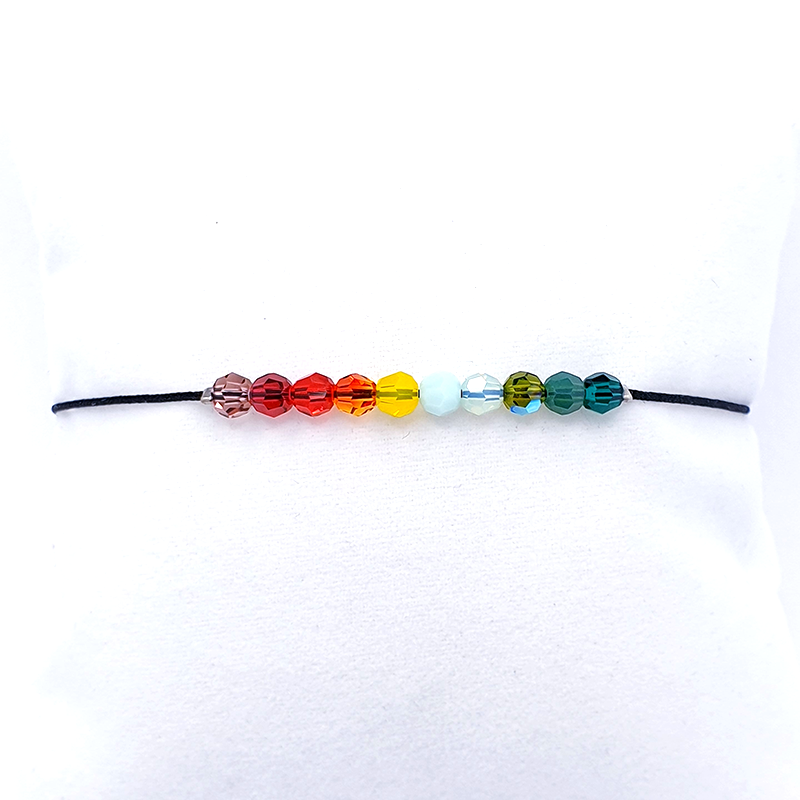 Bratara Snur si Cristale Swarovski