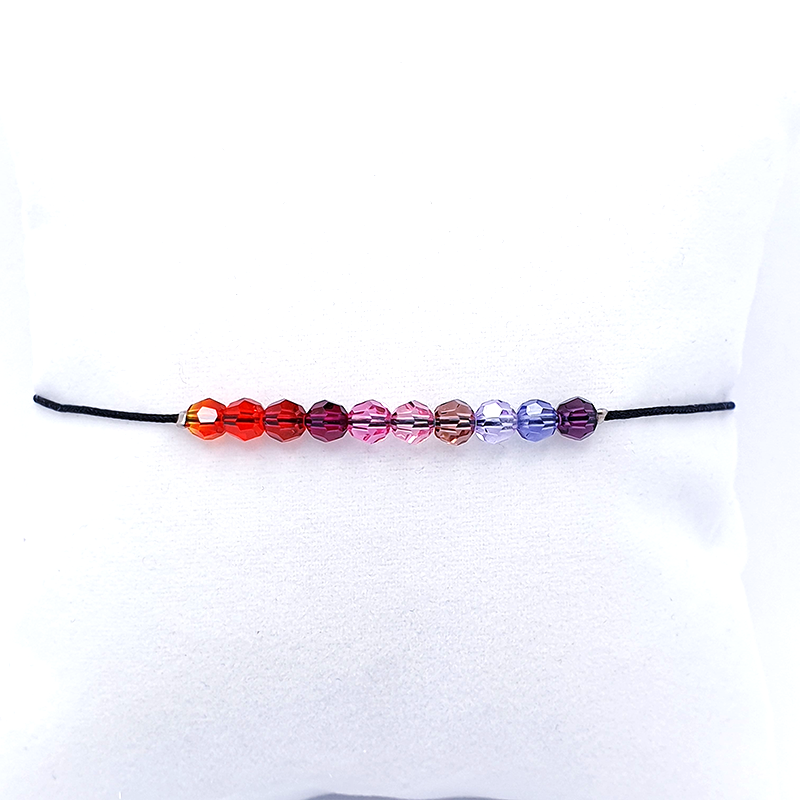 Bratara Snur si Cristale Swarovski