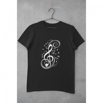 Tricou model Note Muzicale