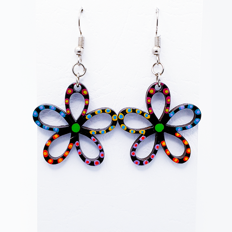 Cercei Ecuador - Lemn Pictat