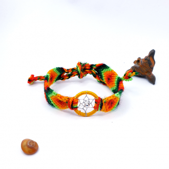 Bratara Ecuador Macrame cu Dream Catcher