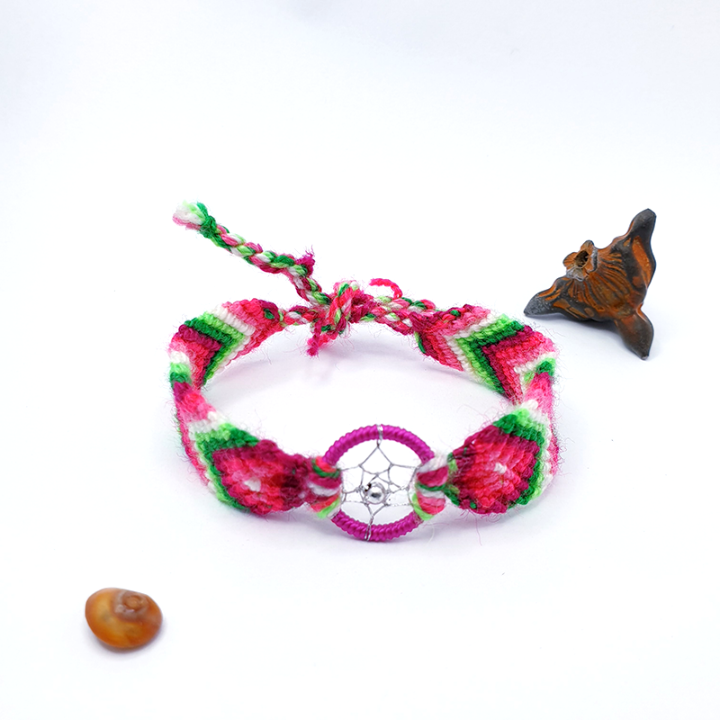 Bratara Ecuador Macrame cu Dream Catcher