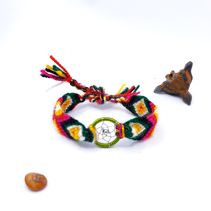 Bratara Ecuador Macrame cu Dream Catcher