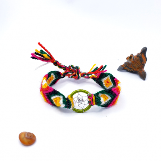 Bratara Ecuador Macrame cu Dream Catcher