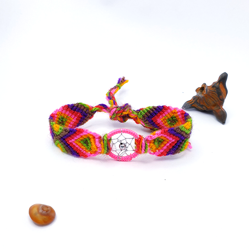 Bratara Ecuador Macrame cu Dream Catcher